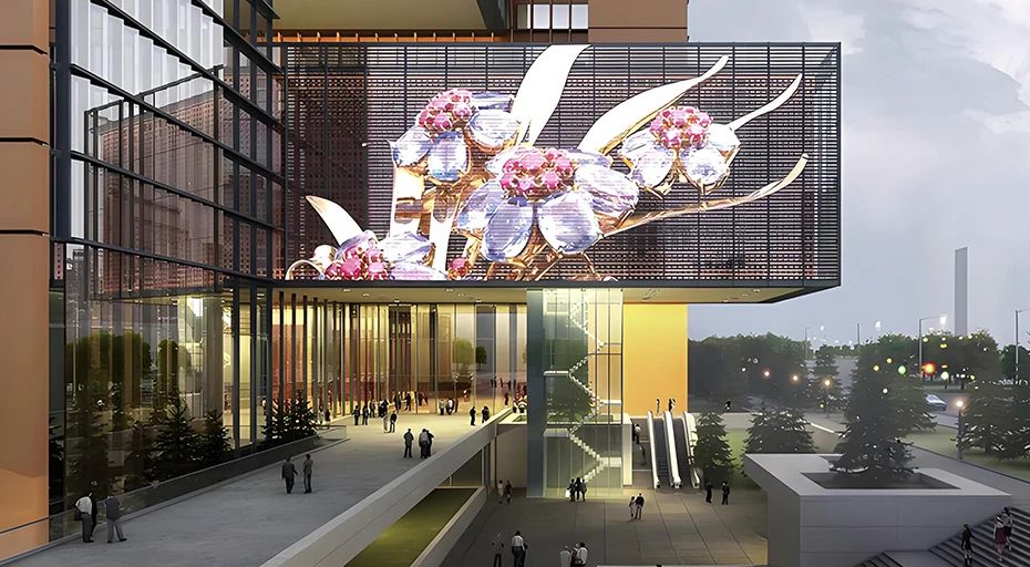 LED Grille screen display wall LED Grille screen display wall